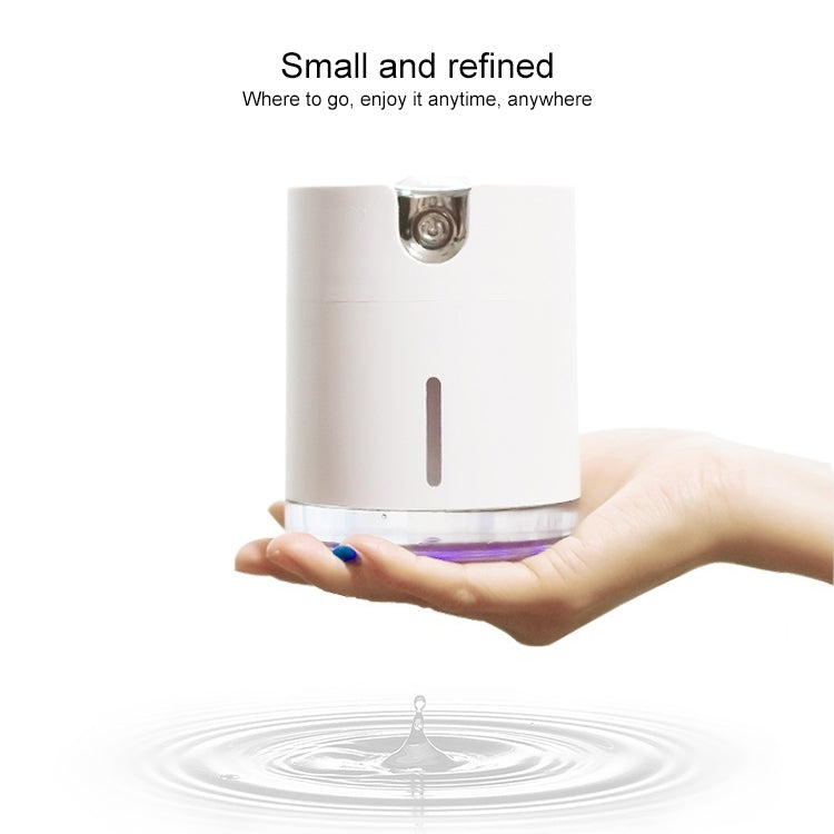 WT-H16 USB Charging Water Pattern Atomizing Humidifier with Colorful Night Lights, Water Tank Capacity: 300mL (Blue) - free shipping - PMC TechLife - Order now!