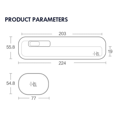 Original Xiaomi Youpin Xiaoda Portable Toothbrush Disinfection Box Ultraviolet Sterilizer Case, Storage Style - Toothbrush Sanitizer by Xiaomi | Online Shopping South Africa | PMC Jewellery | Buy Now Pay Later Mobicred