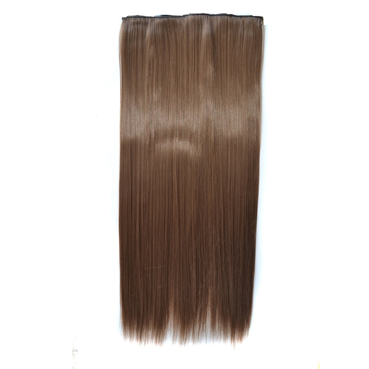 18# One-piece Seamless Five-clip Wig Long Straight Wig Piece - free shipping - PMC TechLife - Order now!