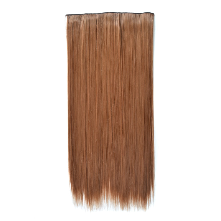 30M27# One-piece Seamless Five-clip Wig Long Straight Wig Piece - free shipping - PMC TechLife - Order now!