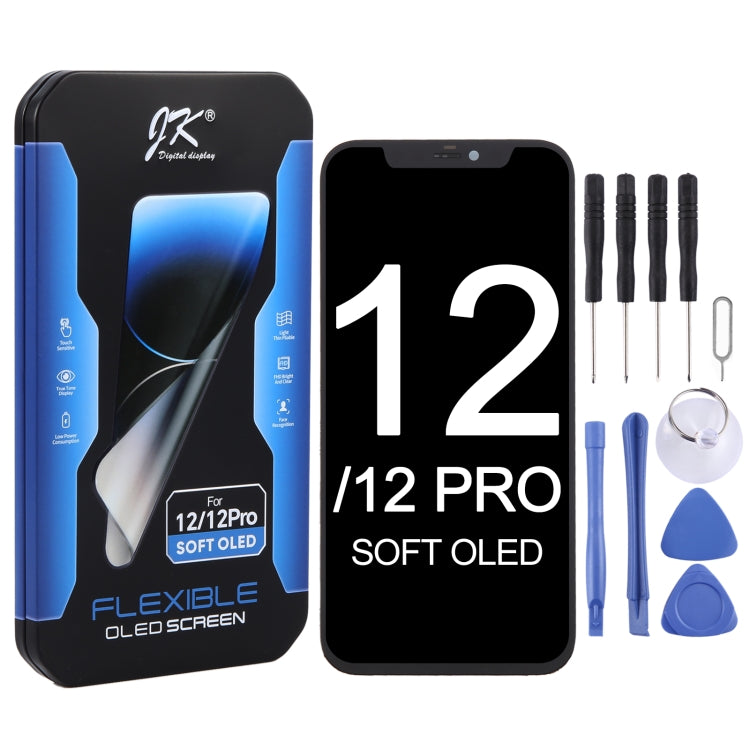 JK Soft OLED Screen For iPhone 12 / 12 Pro - free shipping - PMC TechLife - Order now!