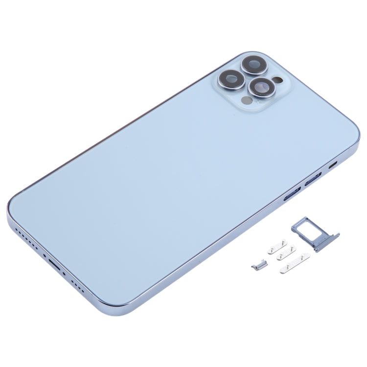 Back Cover with Appearance Imitation of iP13 Pro Max for iPhone 11 Pro Max(Blue) - Back Cover by PMC Jewellery | Online Shopping South Africa | PMC Jewellery | Buy Now Pay Later Mobicred