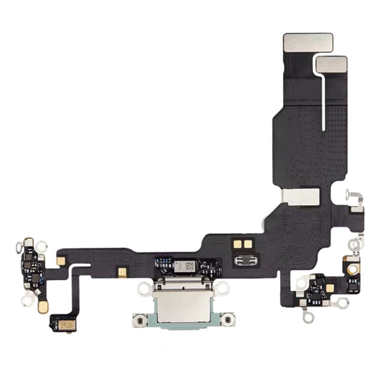 For iPhone 15 Plus Original Charging Port Flex Cable (Green) - Flex Cable by PMC Jewellery | Online Shopping South Africa | PMC Jewellery | Buy Now Pay Later Mobicred