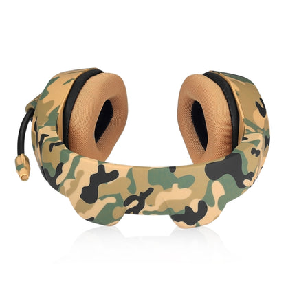 ONIKUMA K1-B Deep Bass Noise Canceling Camouflage Gaming Headphone with Microphone(Yellow) - Multimedia Headset by ONIKUMA | Online Shopping South Africa | PMC Jewellery | Buy Now Pay Later Mobicred