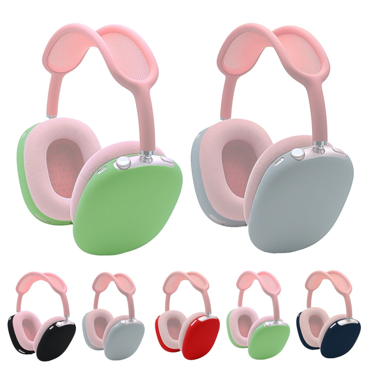 A Pair Full Coverage Anti-scratch Silicone Headphone Protective Case for AirPods Max(Black) - For AirPods Max by PMC TechLife | Online Shopping South Africa | PMC TechLife