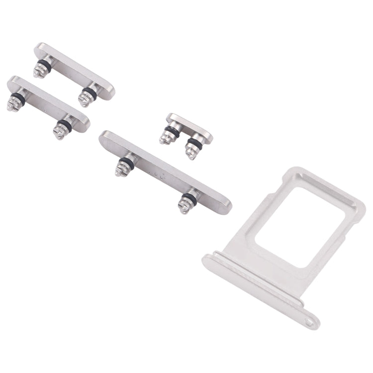 For iPhone 16 Pro Original SIM Card Tray + Side Keys (White) - free shipping - PMC Jewellery - Order now!