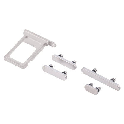 For iPhone 16 Pro Original SIM Card Tray + Side Keys (White) -  by PMC Jewellery | Online Shopping South Africa | PMC Jewellery | Buy Now Pay Later Mobicred