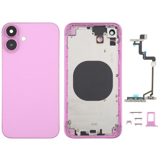 Back Cover with Appearance Imitation of iP16 for iPhone XR(Pink) - Back Cover by PMC Jewellery | Online Shopping South Africa | PMC Jewellery | Buy Now Pay Later Mobicred