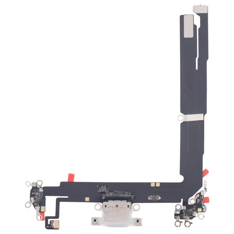For iPhone 16 Plus Charging Port Flex Cable (White) - Flex Cable by PMC TechLife | Online Shopping South Africa | PMC TechLife | Buy Now Pay Later Mobicred