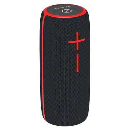 HOPESTAR P21 TWS Portable Outdoor Waterproof Woven Textured Bluetooth Speaker, Support Hands-free Call & U Disk & TF Card & 3.5mm AUX & FM (Black) - Desktop Speaker by HOPESTAR | Online Shopping South Africa | PMC Jewellery | Buy Now Pay Later Mobicred