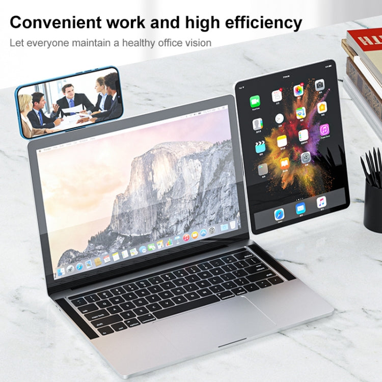 R-JUST SJ05-3 Multi-function Laptop Magnetic Expanded Metal Holder (Silver) - free shipping - PMC TechLife - Order now!