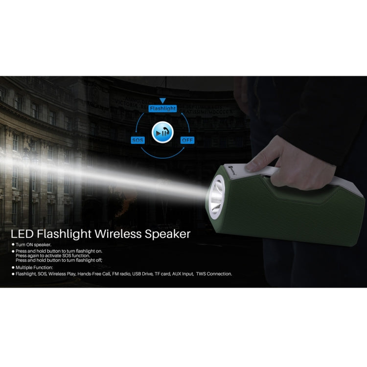 NewRixing NR-2028 Portable Lighting Wireless Bluetooth Stereo Speaker Support TWS Function Speaker (Red) - Desktop Speaker by NewRixing | Online Shopping South Africa | PMC Jewellery | Buy Now Pay Later Mobicred