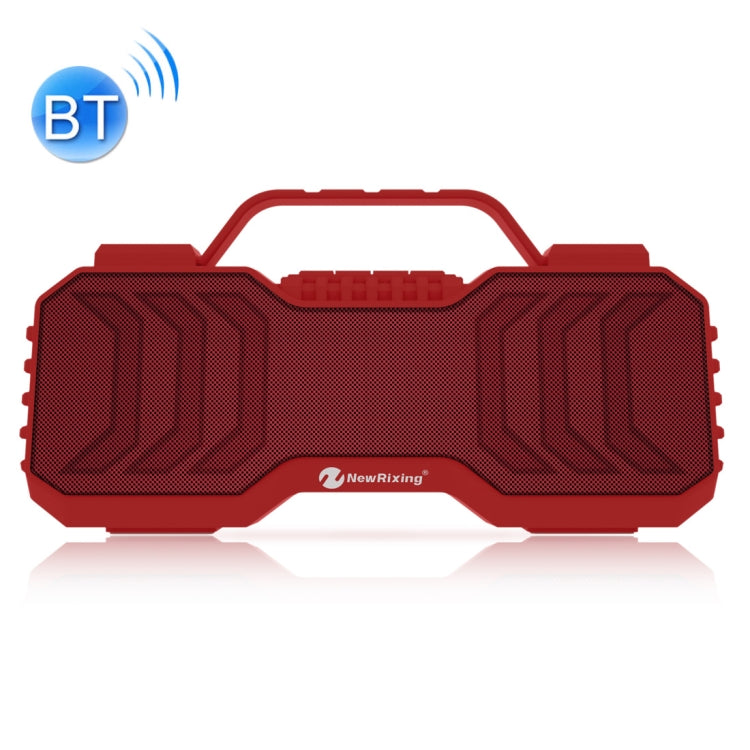 NewRixing NR-2029 Portable Wireless Bluetooth Stereo Speaker Support TWS Function Speaker(Red) - free shipping - PMC Jewellery - Order now!
