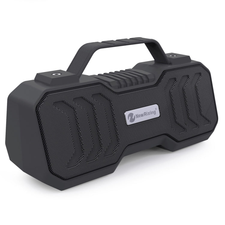 NewRixing NR-4500 Portable Wireless Bluetooth Stereo Speaker Support TWS / FM Function Speaker (Grey) - free shipping - PMC Jewellery - Order now!