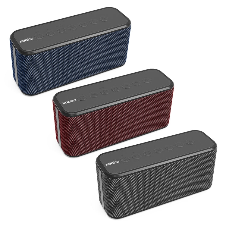 XDOBO X8 Plus 80W Wireless Bluetooth Speaker Outdoor Subwoofer Support TWS & TF Card & U Disk (Blue) - Desktop Speaker by XDOBO | Online Shopping South Africa | PMC Jewellery | Buy Now Pay Later Mobicred