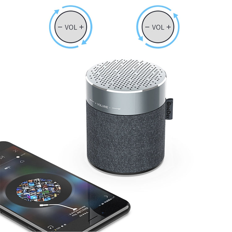 Oneder V13 Mini  Wireless Bluetooth Speaker, Support Hands-free & TF & FM & AUX(Grey) - Desktop Speaker by OneDer | Online Shopping South Africa | PMC Jewellery | Buy Now Pay Later Mobicred