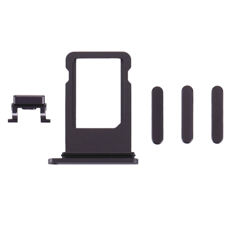 Card Tray + Volume Control Key + Power Button + Mute Switch Vibrator Key for iPhone 8 (Grey) - iPhone 8 Parts by PMc TechLife | Online Shopping South Africa | PMc TechLife | Buy Now Pay Later Mobicred