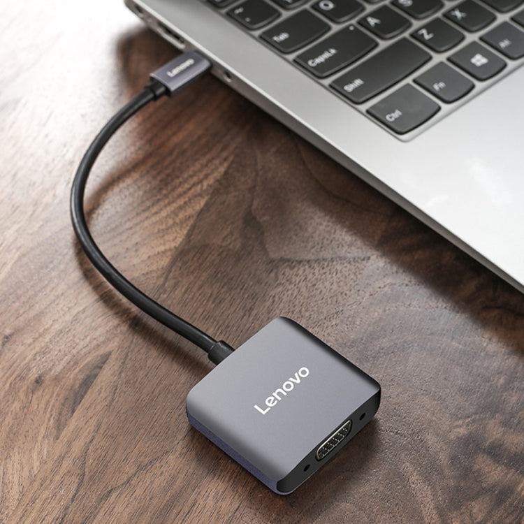 Original Lenovo C02 USB-C / Type-C to HDMI + VGA Converter - Converter by Lenovo | Online Shopping South Africa | PMC Jewellery | Buy Now Pay Later Mobicred