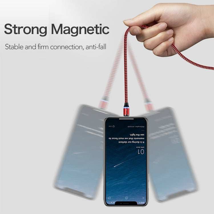 CaseMe Series 2 USB to 8 Pin Magnetic Charging Cable, Length: 1m (Dark Blue) - Charging Cable & Head by CaseMe | Online Shopping South Africa | PMC Jewellery | Buy Now Pay Later Mobicred