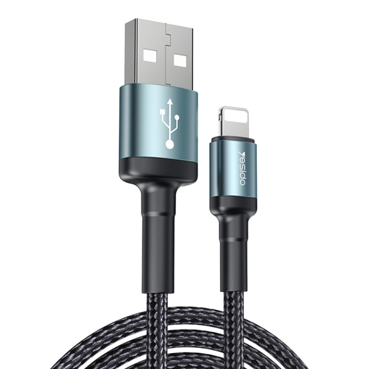 Yesido CA75 2.4A USB to 8 Pin Charging Cable, Length: 2m - Normal Style Cable by Yesido | Online Shopping South Africa | PMC Jewellery | Buy Now Pay Later Mobicred