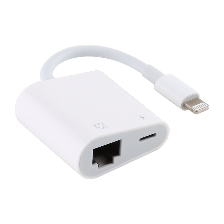 NK-1035 8 Pin to RJ45 Ethernet LAN Network Function Adapter - Converter & Adapter by PMC Jewellery | Online Shopping South Africa | PMC Jewellery | Buy Now Pay Later Mobicred
