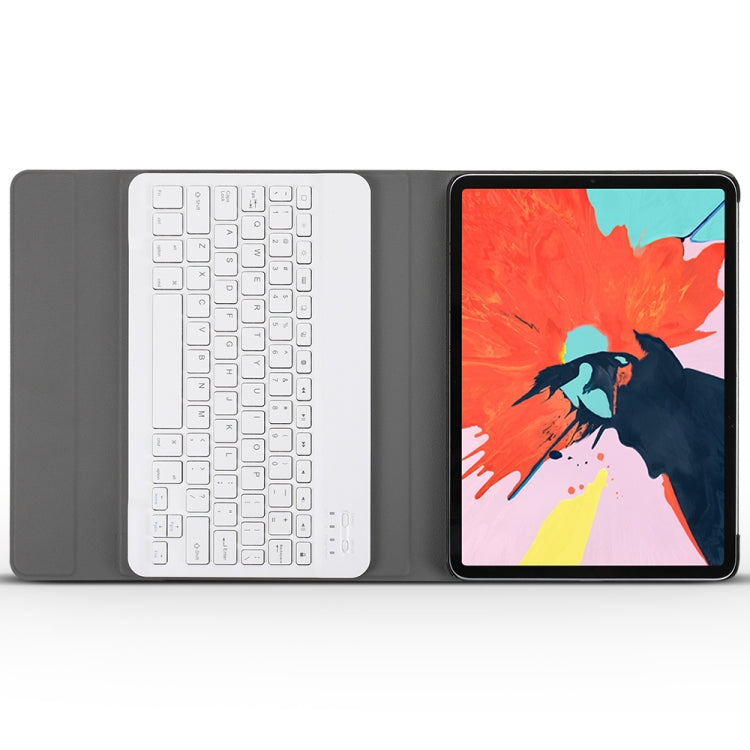 Detachable Bluetooth Keyboard + Brushed Texture Horizontal Flip Leather Tablet Case with Holder for iPad Pro 11 inch (2018)(Gold) - For iPad Pro by PMC TechLife | Online Shopping South Africa | PMC TechLife
