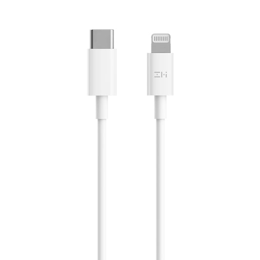 Original Xiaomi AL870C ZMI Type-C / USB-C to 8 Pin Charging Cable, Length: 1m(White) - MFI Cable by Xiaomi | Online Shopping South Africa | PMC Jewellery | Buy Now Pay Later Mobicred