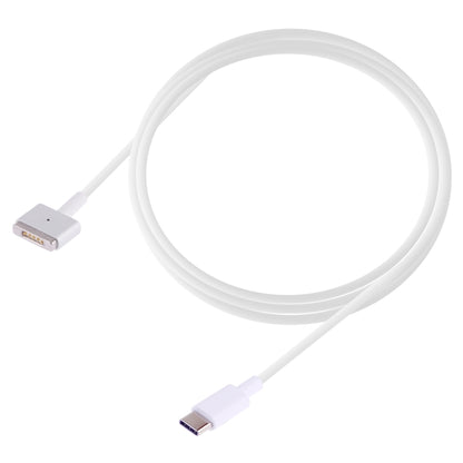 1.7m 5 Pin to USB-C / Type-C Charging Cable for Apple MacBook II(White) - Normal Style Cable by PMC Jewellery | Online Shopping South Africa | PMC Jewellery | Buy Now Pay Later Mobicred