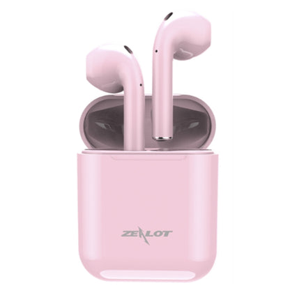 ZEALOT H20 TWS Bluetooth 5.0 Touch Wireless Bluetooth Earphone with Magnetic Charging Box, Support Stereo Call & Display Power in Real Time (Pink) - TWS Earphone by ZEALOT | Online Shopping South Africa | PMC Jewellery | Buy Now Pay Later Mobicred