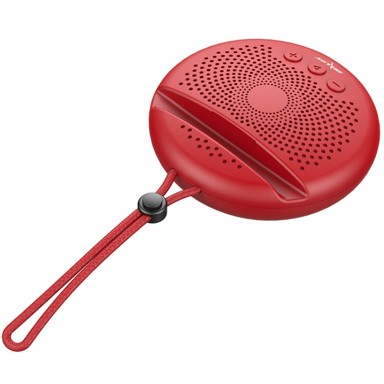 ZEALOT S24 Portable Stereo Bluetooth Speaker with Lanyard & Mobile Card Slot Holder, Supports Hands-free Call & TF Card (Red) - Desktop Speaker by ZEALOT | Online Shopping South Africa | PMC Jewellery | Buy Now Pay Later Mobicred