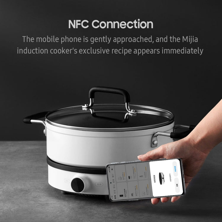 Original Xiaomi Mijia 2100W OLED Screen Induction Cooker 2 NFC Connection App Control, US Plug - Induction Cookers by Xiaomi | Online Shopping South Africa | PMC Jewellery | Buy Now Pay Later Mobicred