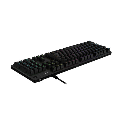 Logitech G512 RGB C-axis Mechanical Wired Gaming Keyboard, Length: 1.8m (Black) - Wired Keyboard by Logitech | Online Shopping South Africa | PMC Jewellery | Buy Now Pay Later Mobicred