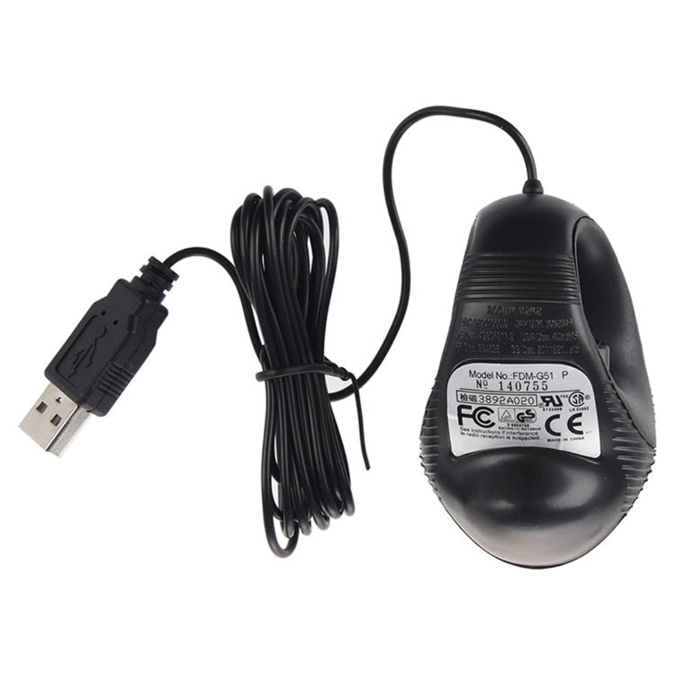 Portable Mini Handheld Wired Mouse - Wired Mice by PMC Jewellery | Online Shopping South Africa | PMC Jewellery | Buy Now Pay Later Mobicred