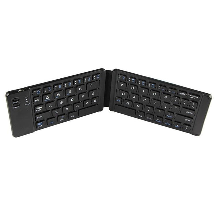 B05 USB Charging Portable Mini Folding Bluetooth Wireless Keyboard (Black) - Mini Keyboard by PMC Jewellery | Online Shopping South Africa | PMC Jewellery | Buy Now Pay Later Mobicred