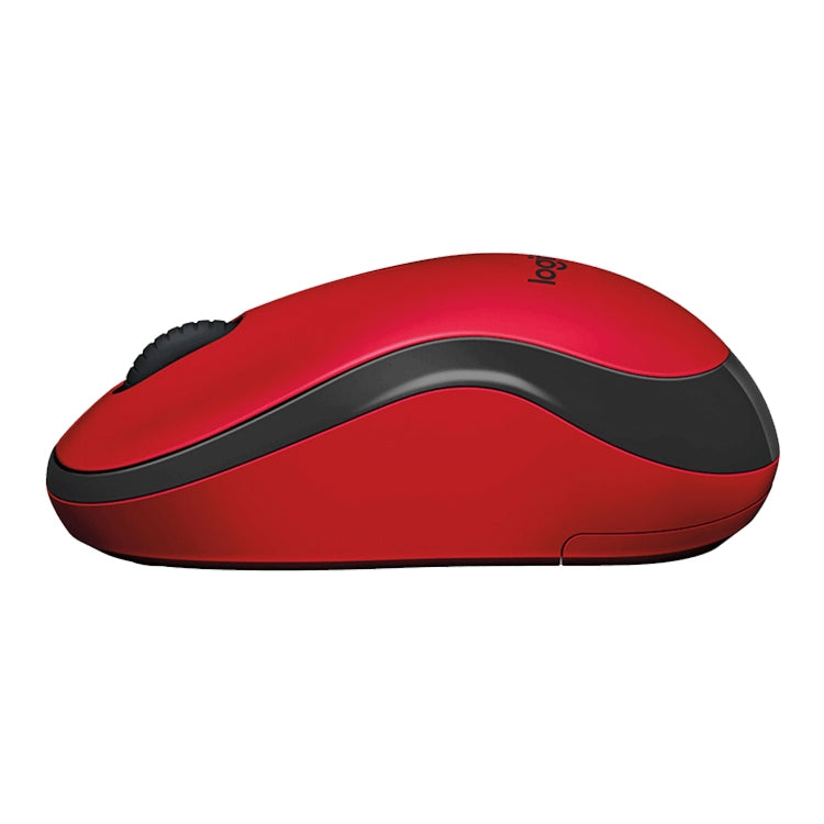 Logitech M220 1200DPI 2.4GHz Ergonomic Wireless Mouse (Red) - Wireless Mice by Logitech | Online Shopping South Africa | PMC Jewellery | Buy Now Pay Later Mobicred