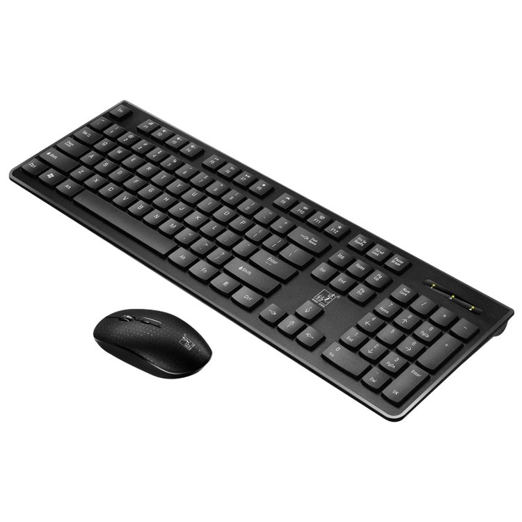 ZGB 8810 Mute Wireless Keyboard + Mouse Set (Black) - free shipping - PMC Jewellery - Order now!