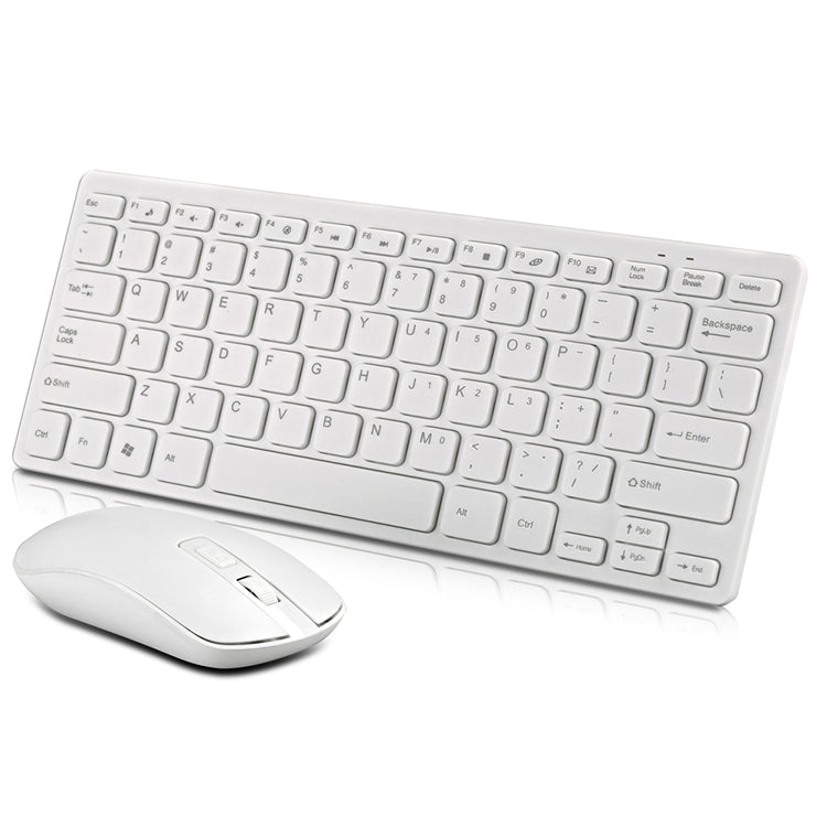 MC Saite K05 Wireless Mouse + Keyboard Set (White) - Wireless Keyboard by MC Saite | Online Shopping South Africa | PMC Jewellery | Buy Now Pay Later Mobicred