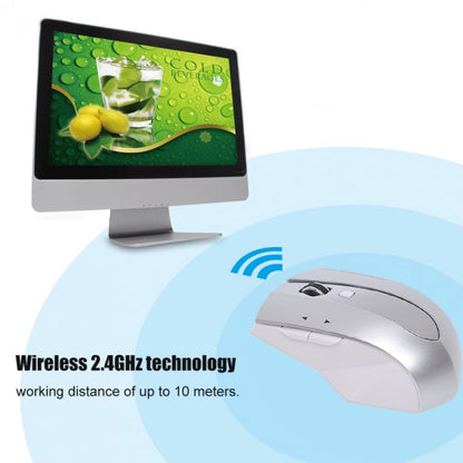 MZ-011 2.4GHz 1600DPI Wireless Rechargeable Optical Mouse with HUB Function(Blue) - Wireless Mice by PMC Jewellery | Online Shopping South Africa | PMC Jewellery | Buy Now Pay Later Mobicred