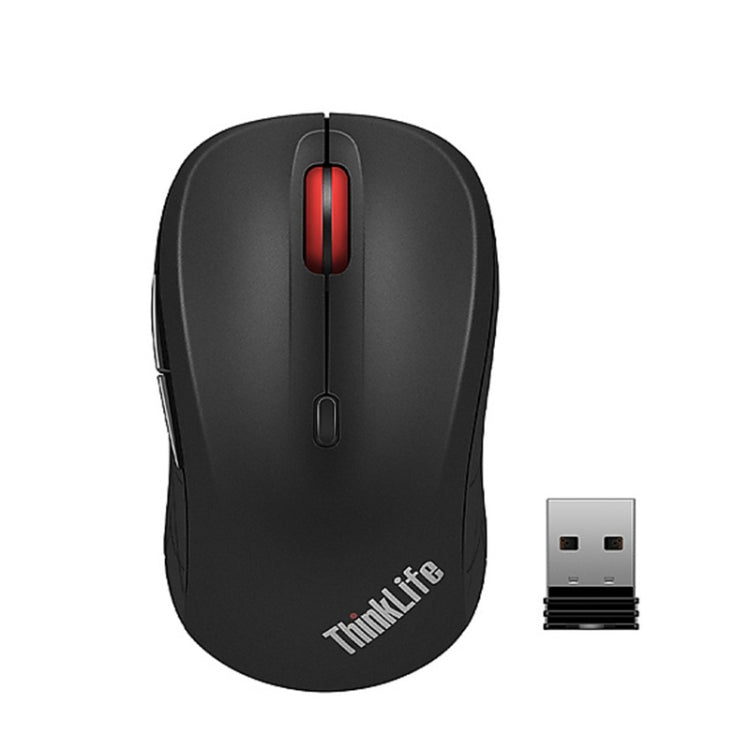 Lenovo ThinkLife Dual Mode Mute Wireless Bluetooth Mouse (Black) - Wireless Mice by Lenovo | Online Shopping South Africa | PMC Jewellery | Buy Now Pay Later Mobicred