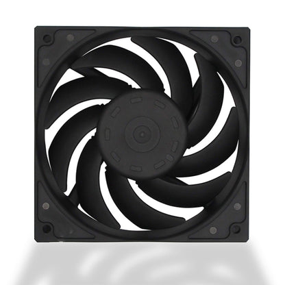 F120 Computer CPU Radiator Cooling Fan (Black) - Fan Cooling by PMC Jewellery | Online Shopping South Africa | PMC Jewellery | Buy Now Pay Later Mobicred