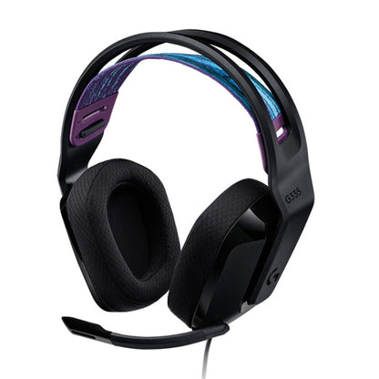 Logitech G335 Foldable Wired Gaming Headset with Microphone (Black) - Multimedia Headset by Logitech | Online Shopping South Africa | PMC Jewellery | Buy Now Pay Later Mobicred