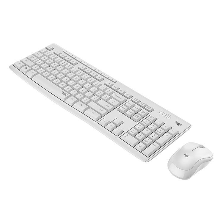 Logitech MK295 USB Wireless Silence Keyboard Mouse Set (White) - free shipping - PMC Jewellery - Order now!