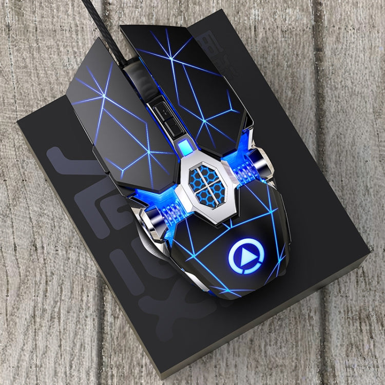 YINDIAO 3200DPI 4-modes Adjustable 7-keys RGB Light Wired Gaming Mechanical Mouse, Style: Audio Version (Black) - free shipping - PMC TechLife - Order now!