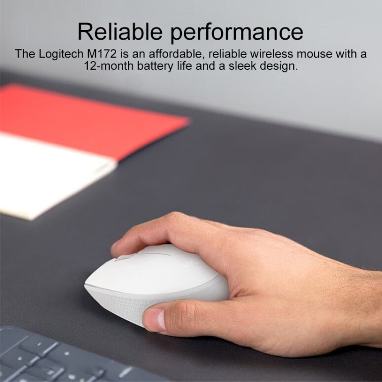 Logitech M172 1000DPI 2.4GHz Wireless Mouse (Blue) - free shipping - PMC Jewellery - Order now!