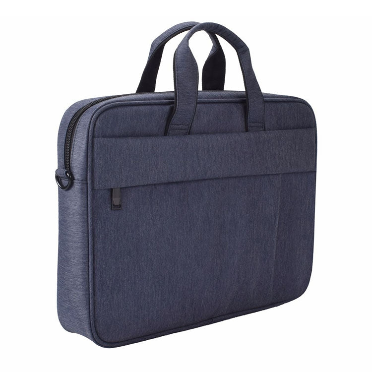 DJ03 Waterproof Anti-scratch Anti-theft One-shoulder Handbag for 13.3 inch Laptops, with Suitcase Belt(Navy Blue) - 13.3 inch by PMC Jewellery | Online Shopping South Africa | PMC Jewellery | Buy Now Pay Later Mobicred