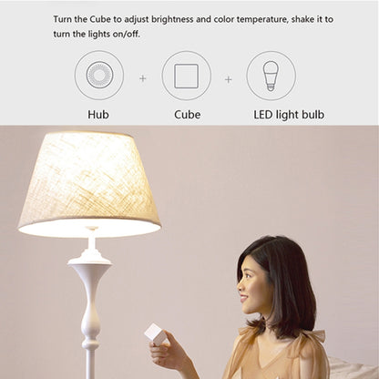 Original Xiaomi Youpin Aqara 9W E27 2700K-6500K 806LM LED Light Bulb, HomeKit APP Control(White) - LED Blubs & Tubes by Xiaomi | Online Shopping South Africa | PMC Jewellery | Buy Now Pay Later Mobicred