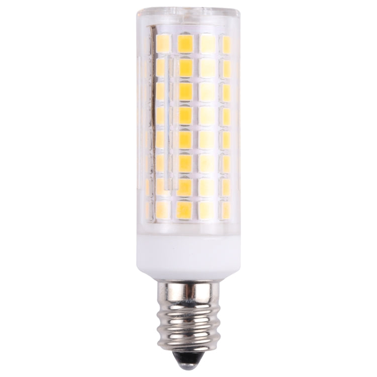 E12 102 LEDs SMD 2835 2800-3200K LED Corn Light, AC 110V(Warm White) - LED Blubs & Tubes by PMc TechLife | Online Shopping South Africa | PMc TechLife | Buy Now Pay Later Mobicred