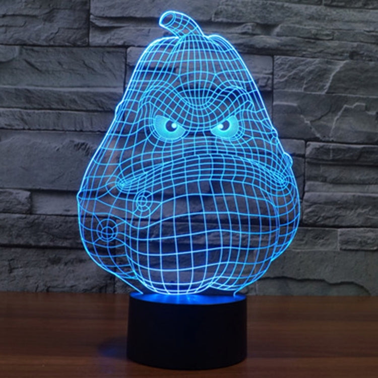 White Gourd Style 3D Touch Switch Control LED Light , 7 Color Discoloration Creative Visual Stereo Lamp Desk Lamp Night Light - free shipping - PMC TechLife - Order now!