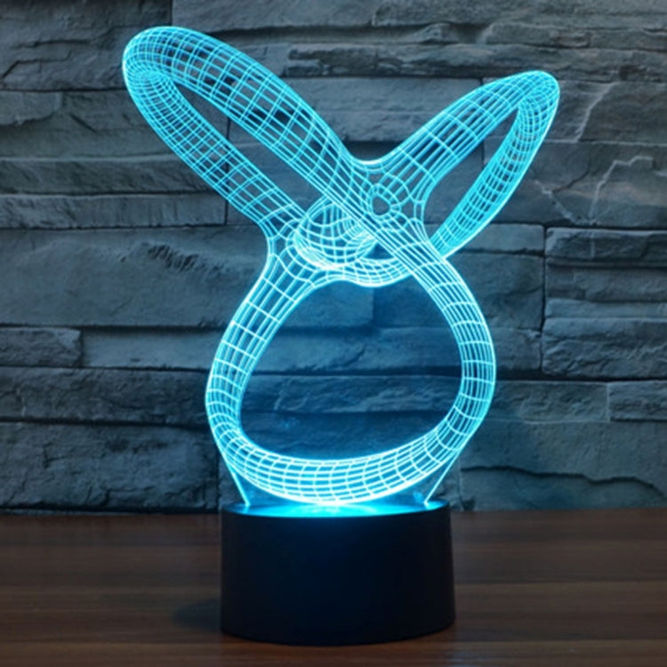 Abstract Style 3D Touch Switch Control LED Light , 7 Color Discoloration Creative Visual Stereo Lamp Desk Lamp Night Light - Novelty Lighting by PMC TechLife | Online Shopping South Africa | PMC TechLife | Buy Now Pay Later Mobicred