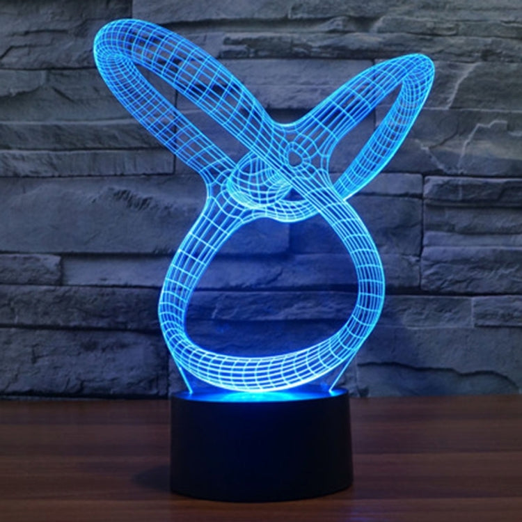 Abstract Style 3D Touch Switch Control LED Light , 7 Color Discoloration Creative Visual Stereo Lamp Desk Lamp Night Light - Novelty Lighting by PMC TechLife | Online Shopping South Africa | PMC TechLife | Buy Now Pay Later Mobicred